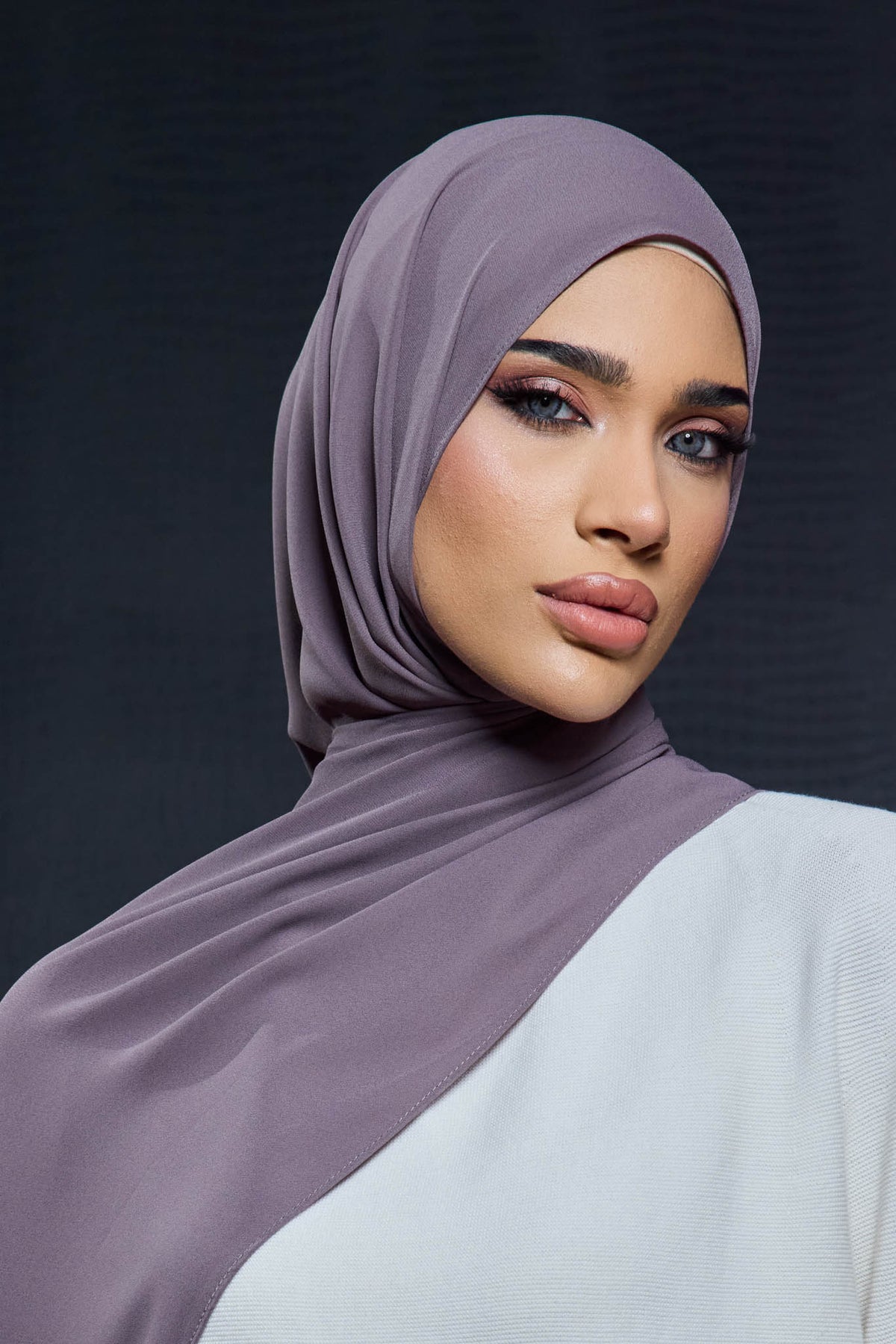ADARAA PLAIN MAUVE PINK