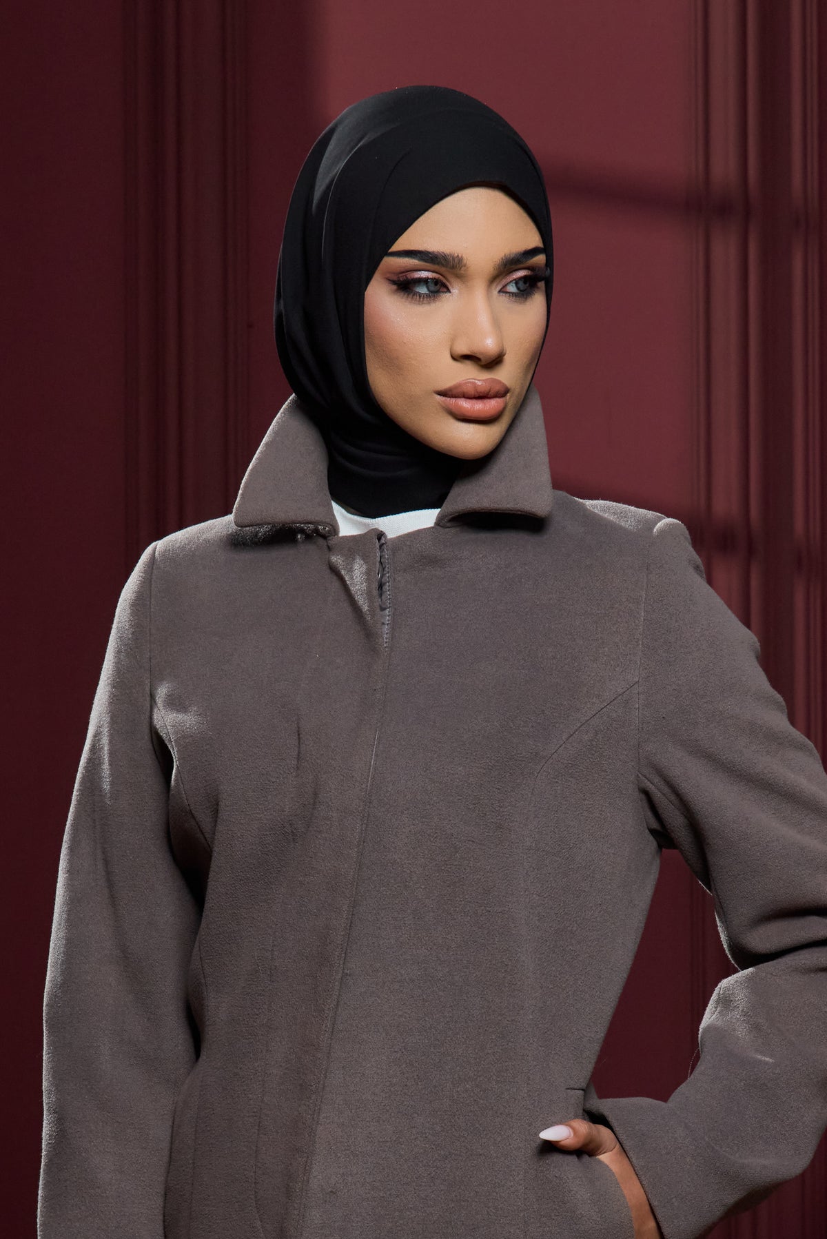 ADARAA PLAIN BLACK