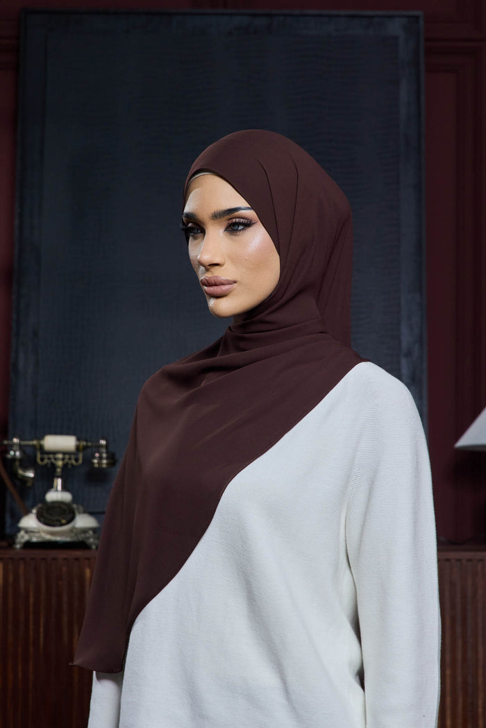 ADARAA PLAIN RICH BROWN