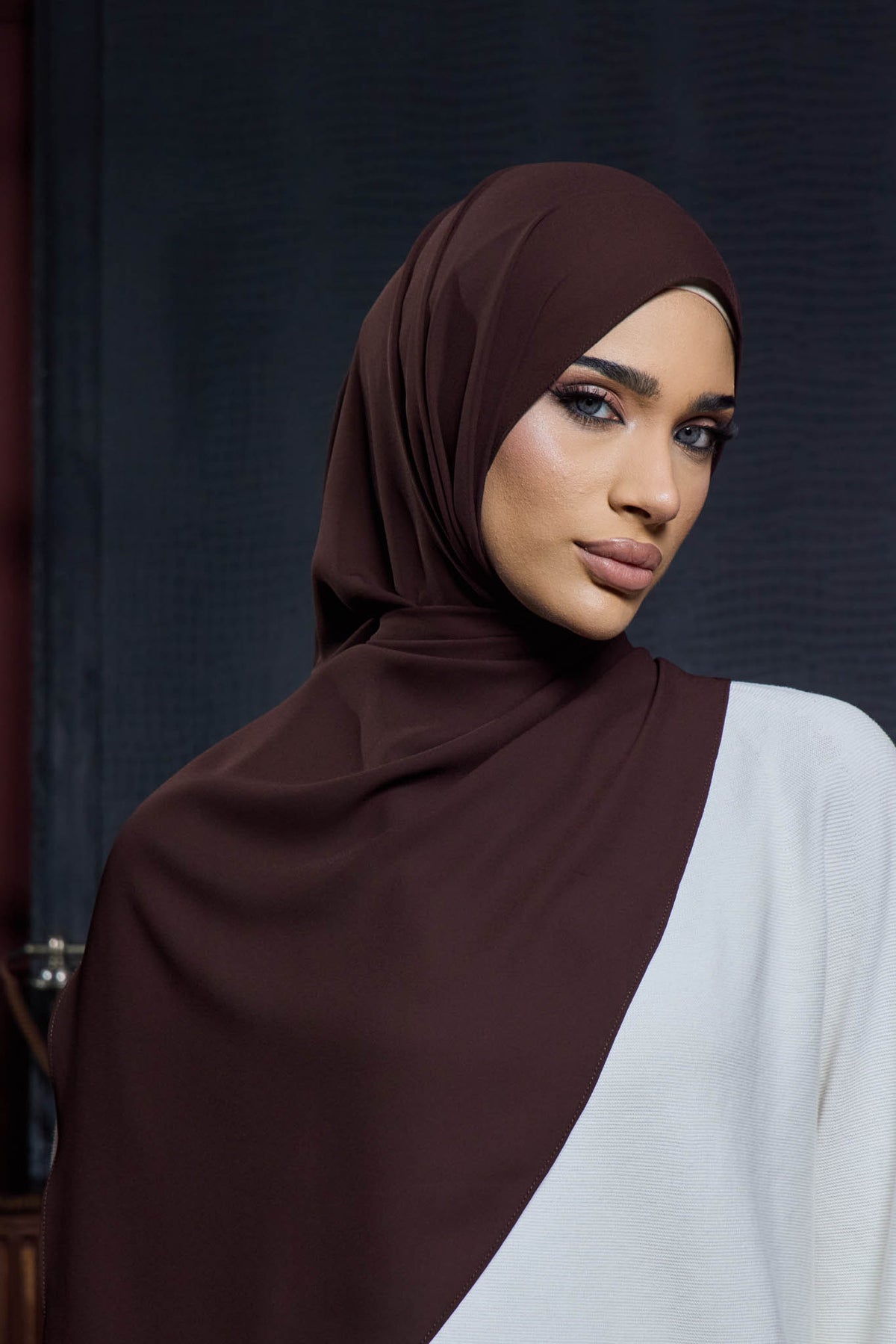 ADARAA PLAIN RICH BROWN