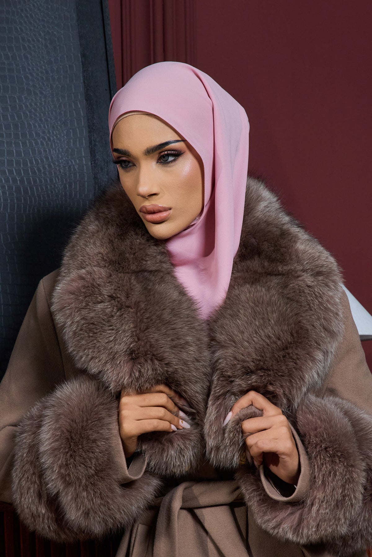 ADARAA PLAIN PINK